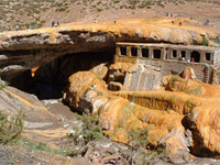 Puente del Inca - Adventure trek at Aconcagua, hiking & rafting with Patagonia Adventure Trip at Mendoza, Argentina